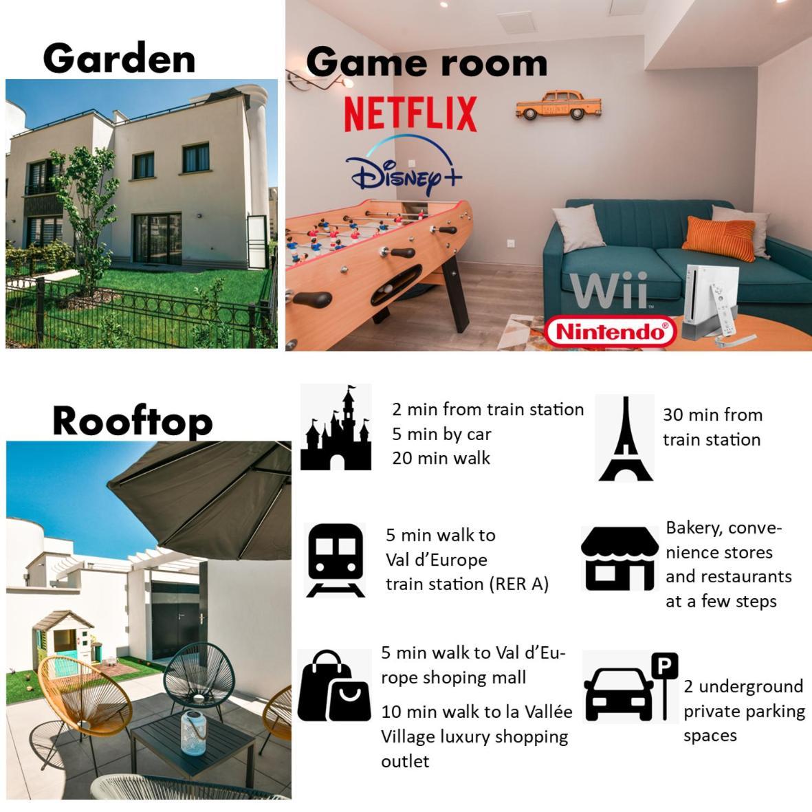 Perfect For Disney, Game Room, Rooftop, Parking シェシー エクステリア 写真
